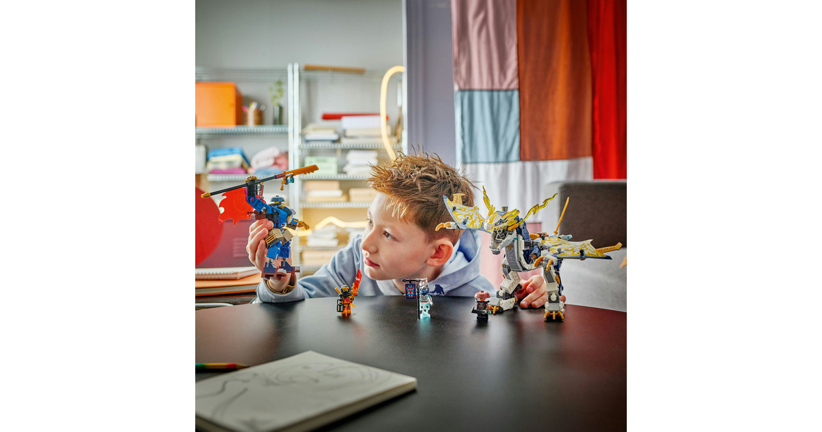 LEGONinjago -  Rogue's mecha drakenrijder Constructiespeelgoed  (71843)