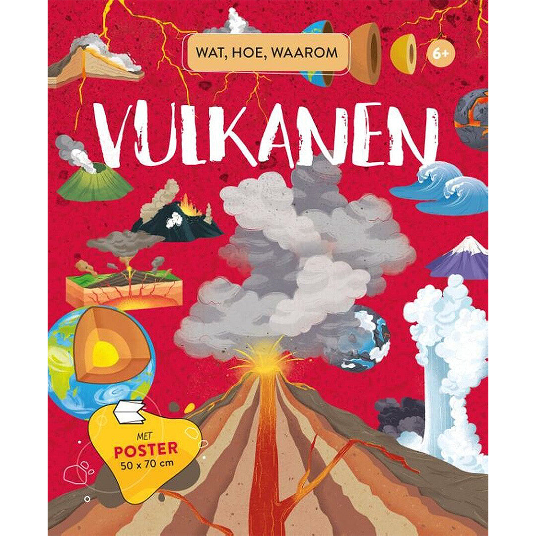 Uitgeverij rebo wat, hoe, waarom vulkanen