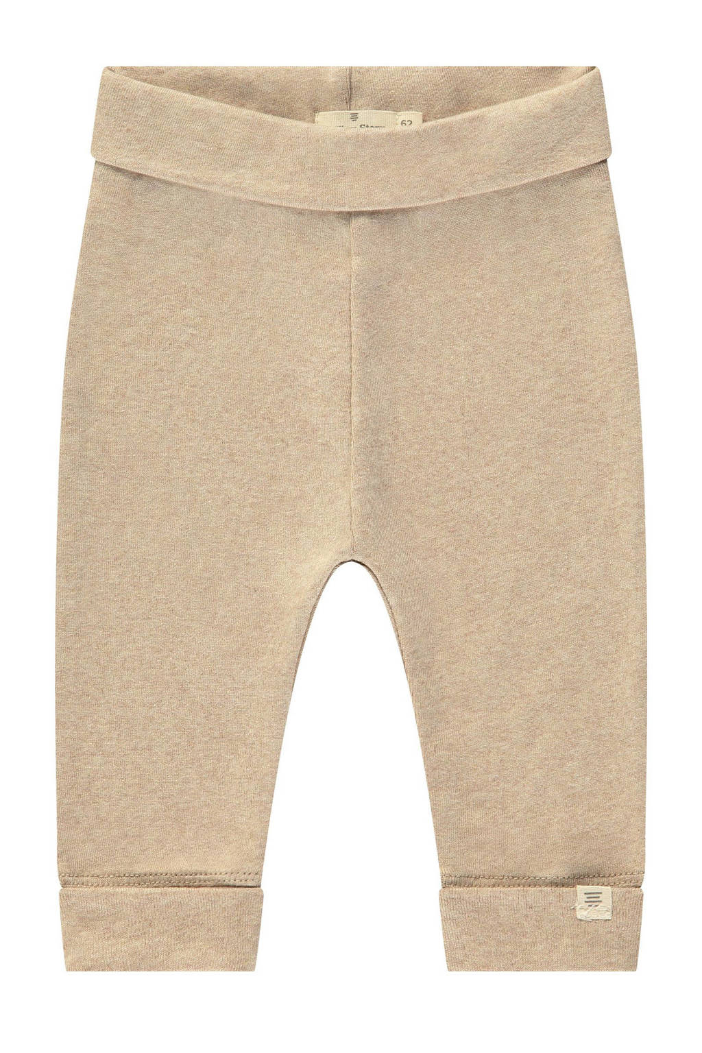 A Tiny Story baby regular fit broek beige