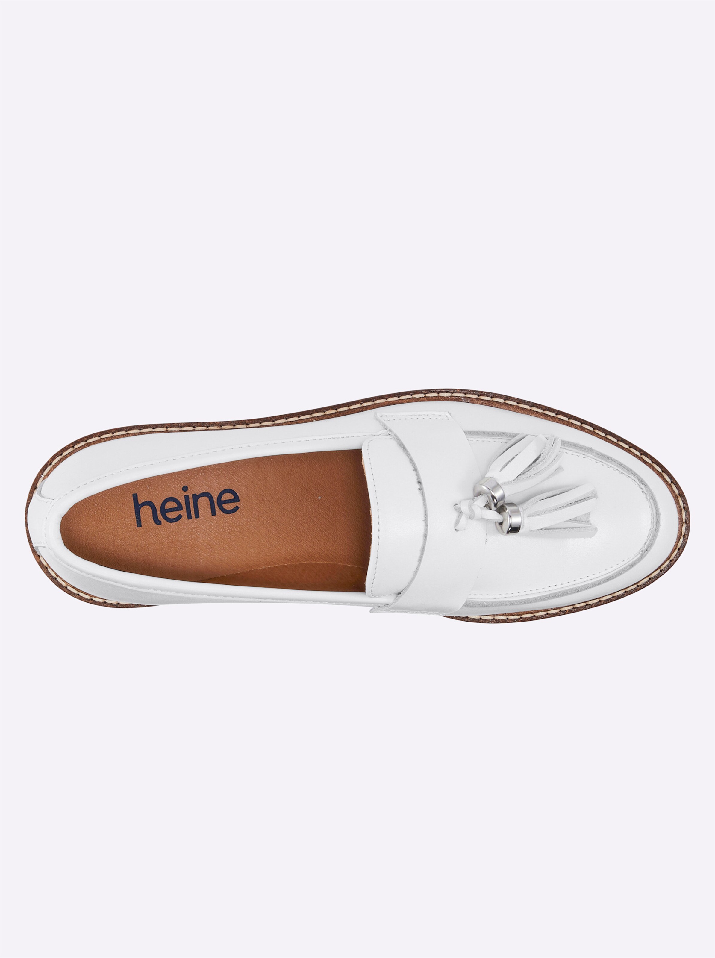 heine Slipper in weiß