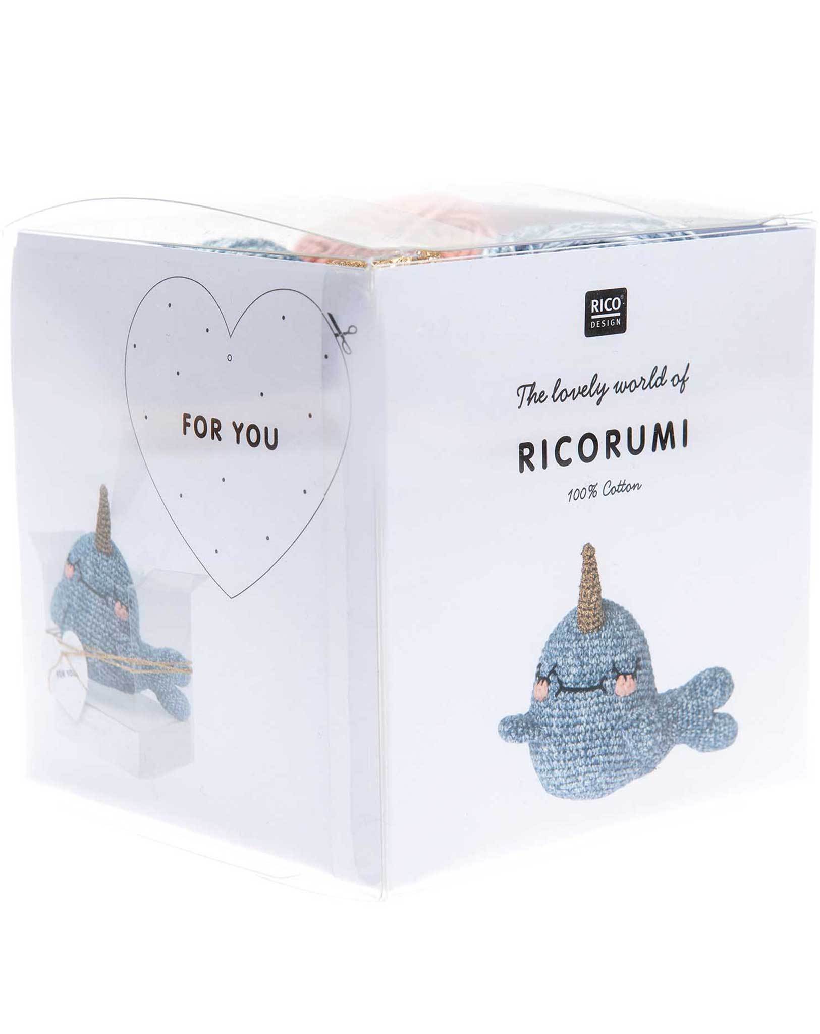 Häkelset RICORUMI - NARWAL