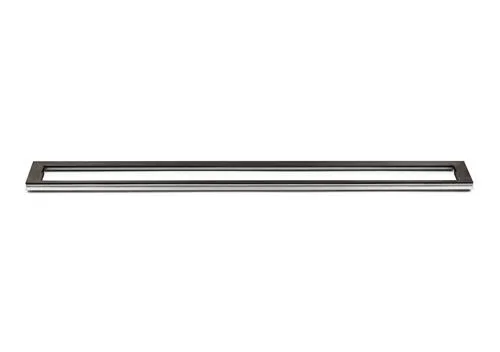 [OUTLET] - Unidrain HighLine ramme. Linje - rustfrit. sort: L800mm H 12mm til afløbsarmatur