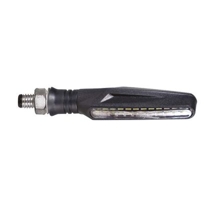 Clignotant Chaft Stemest LED multi fonctions et sequentiel avant (La paire) Universel - Noir