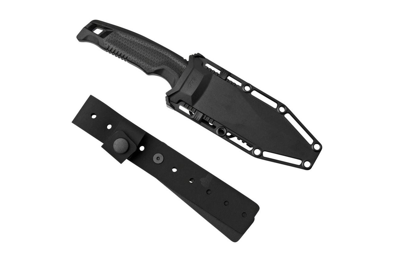 SOG Recondo FX, Black, Partially Serrated 17-22-02-57 vaststaand mes