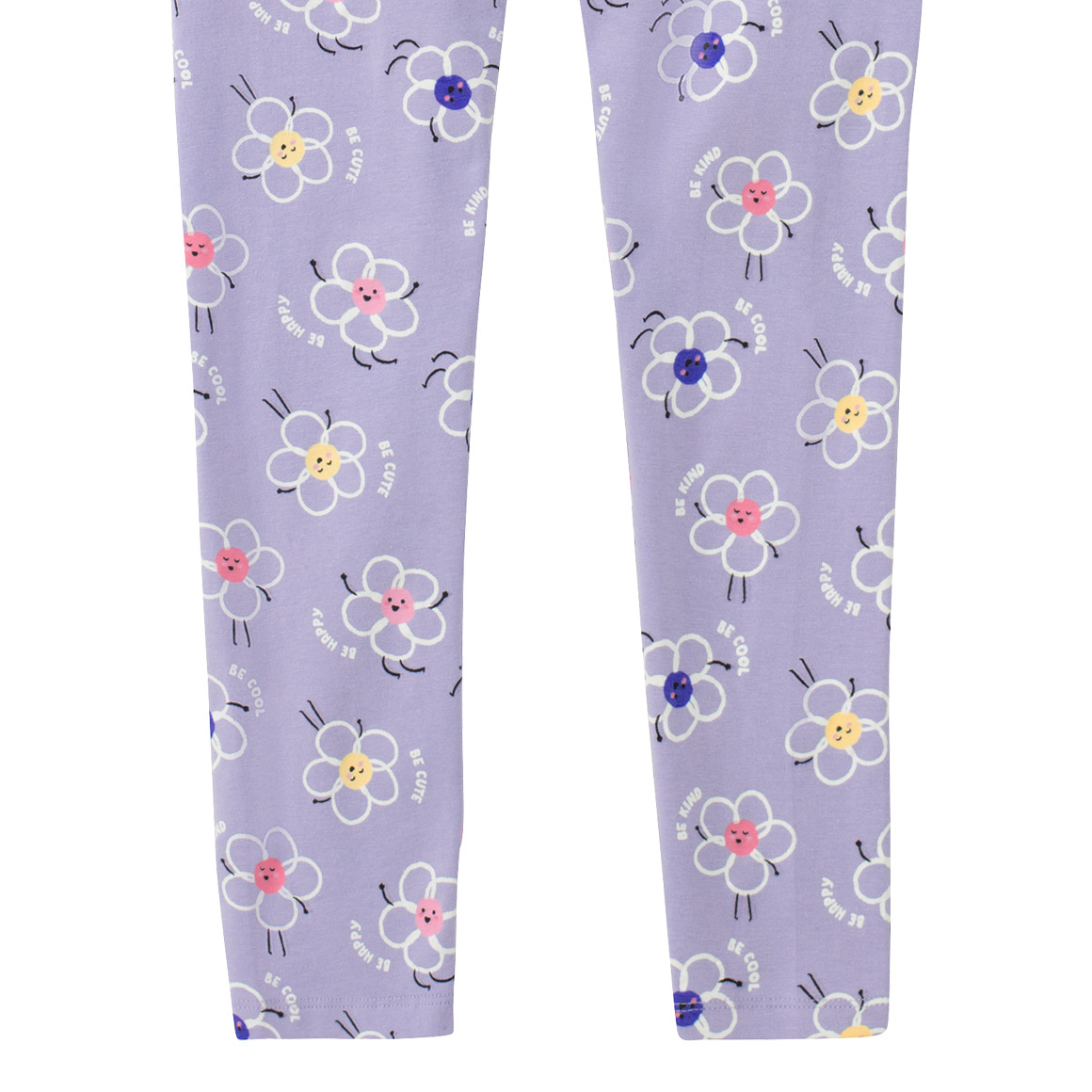 Topolino Mädchen Leggings mit Blumen-Allover helllila