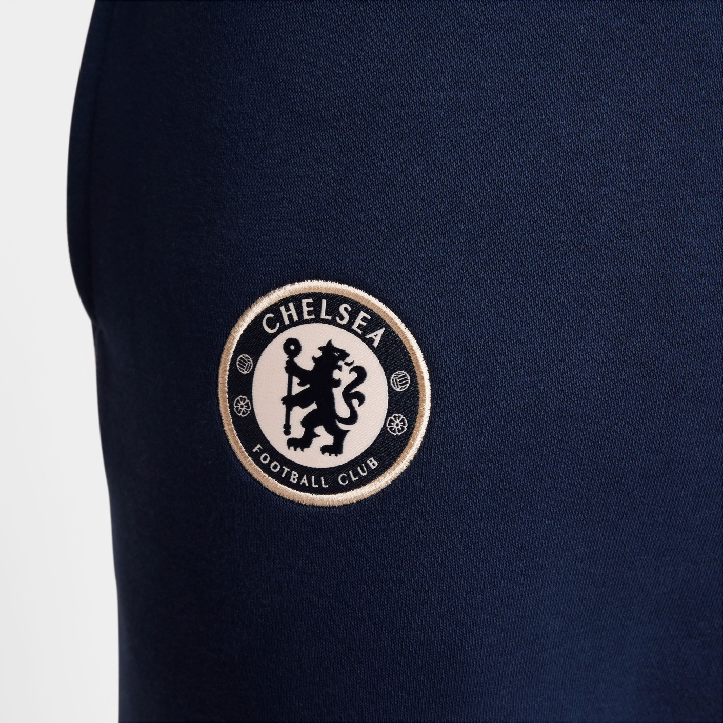 Nike Chelsea Club Joggingbroek 2024-2025 Donkerblauw Goud