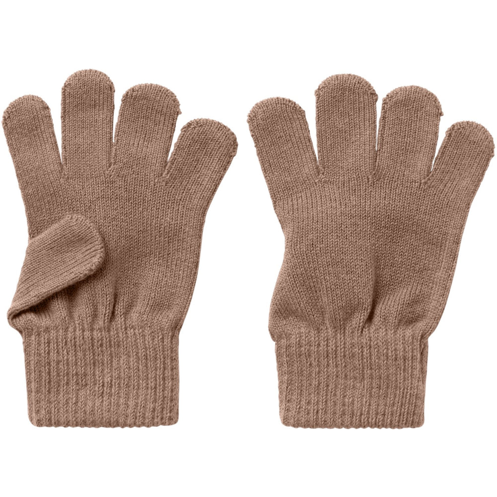 Køb Lil'Atelier Beaver Pels Nalu Strik Handsker