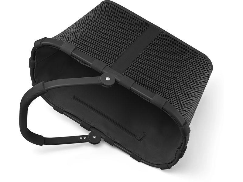 Reisenthel Einkaufskorb Carrybag Mesh Black Eleganter Einkaufskorb für den täglichen Einkauf