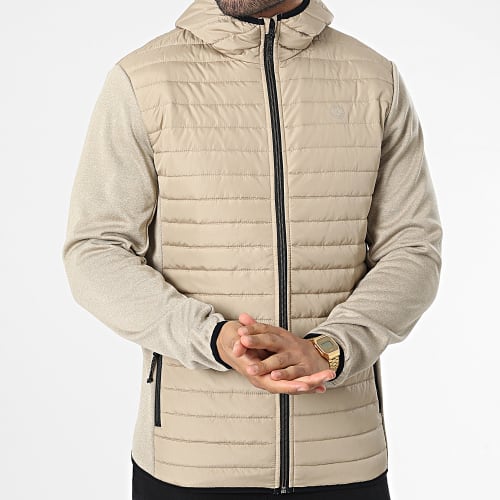 Veste Zippée Capuche Multi Quilted 12182242 Beige