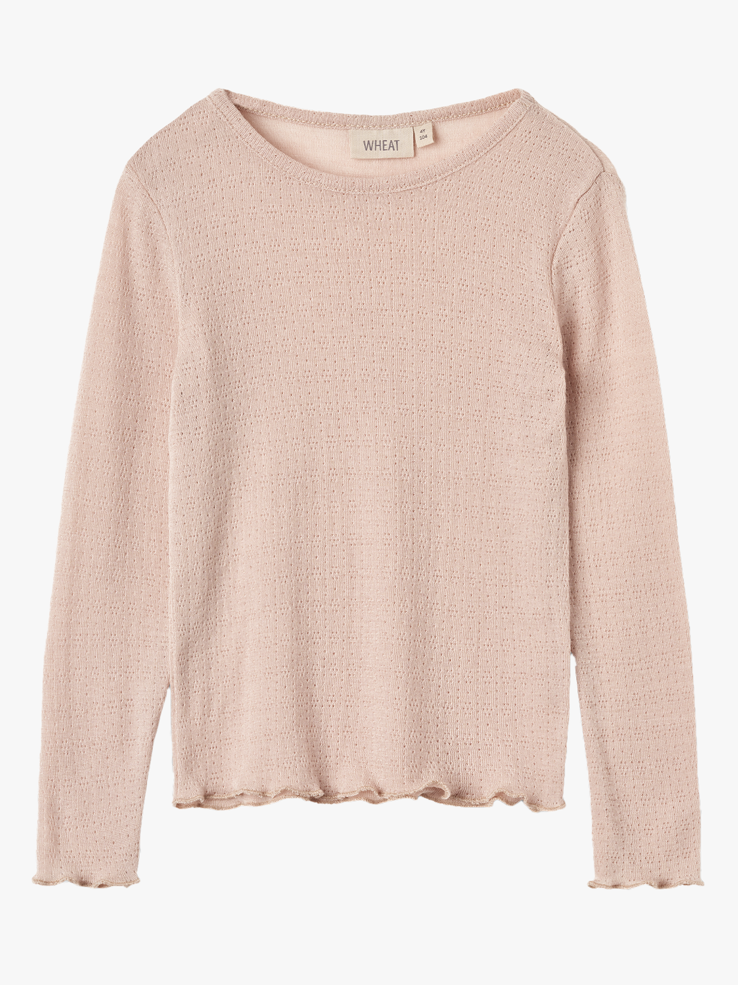 Wool Silk T-shirt Long Sleeve Alli
