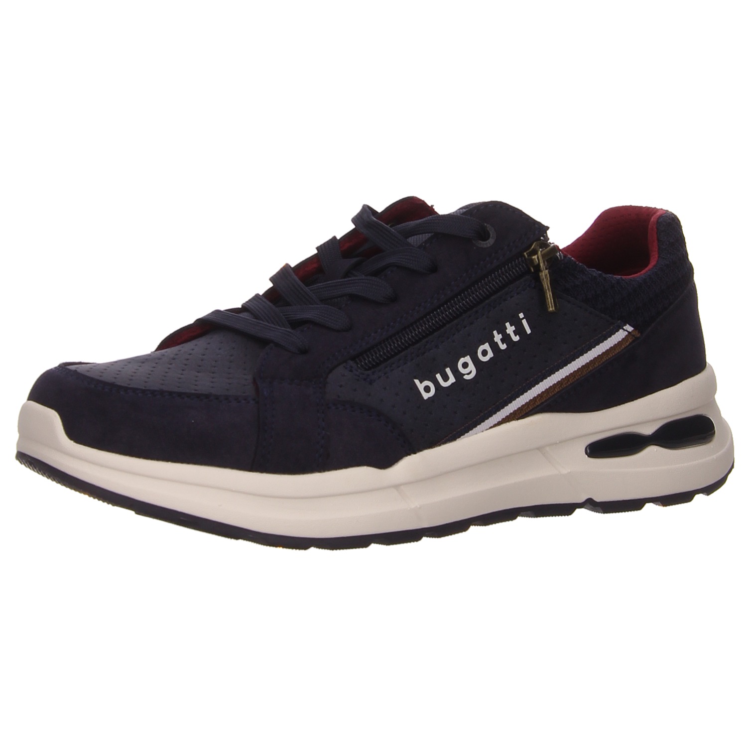 Bugatti Schnürhalbschuh d.blau blau