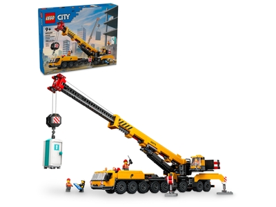 LEGO Gele mobiele bouwkraan (60409)
