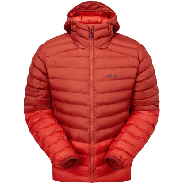 Doudoune randonnée RAB CIRRUS ALPINE JACKET TUSCAN RED/DARK HORIZON