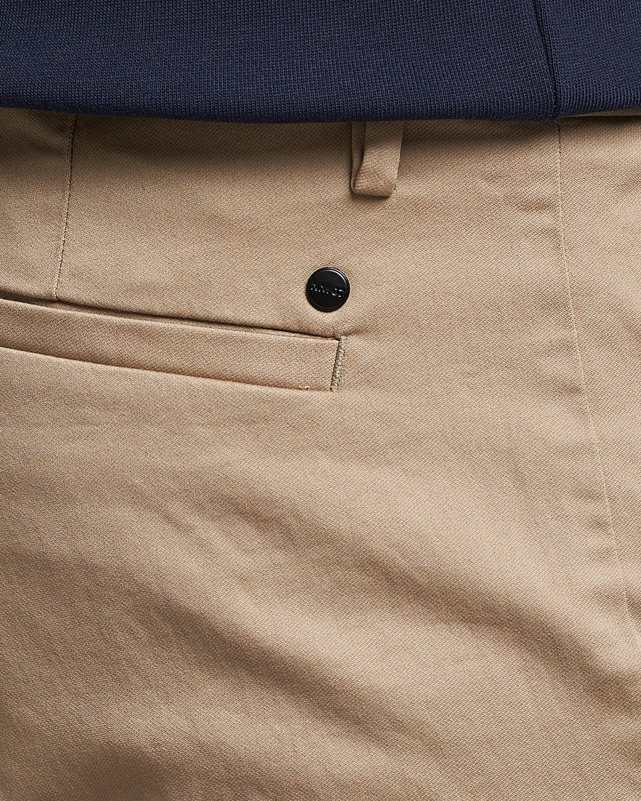 NN07 Theo Regular Fit Stretch Chinos Khaki