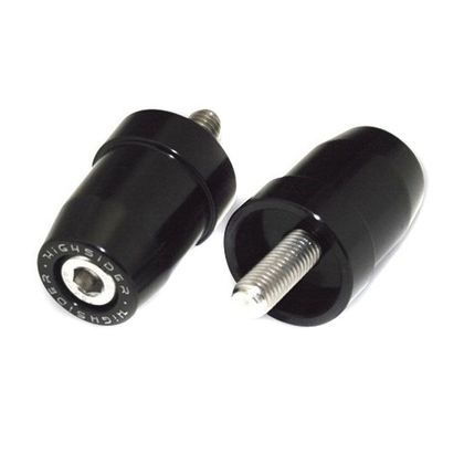 Embouts de guidon Brazoline HIGHSIDER KAWASAKI Universel - Noir