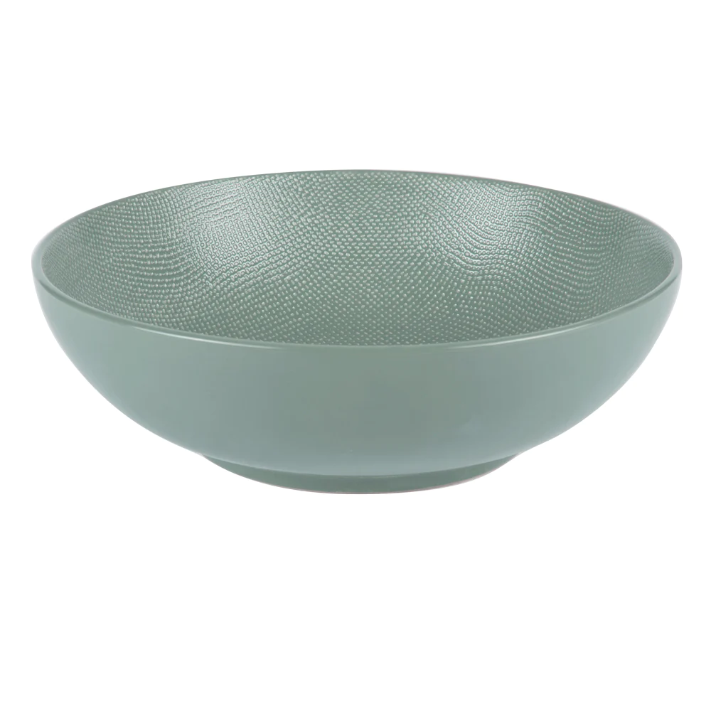 Saladier Vésuvio bleu 24 cm Table passion