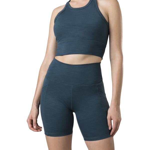 Short PRANA BECKSA SHORT W BLUEFIN HEATHER