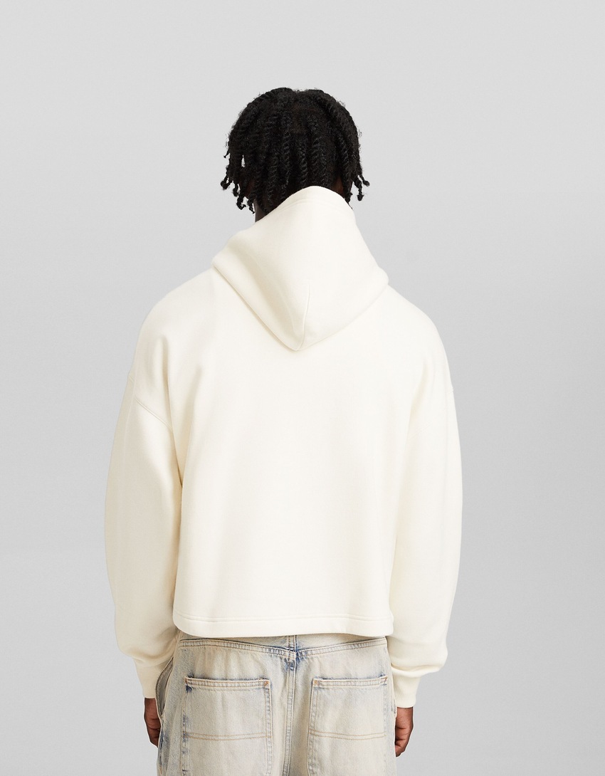 Moletom cropped