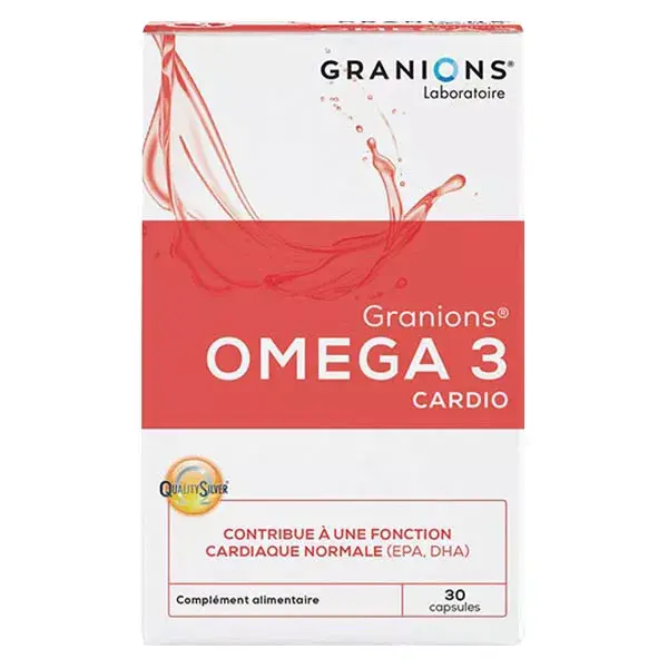 Granions Ômega 3 Cardio 30 cápsulas