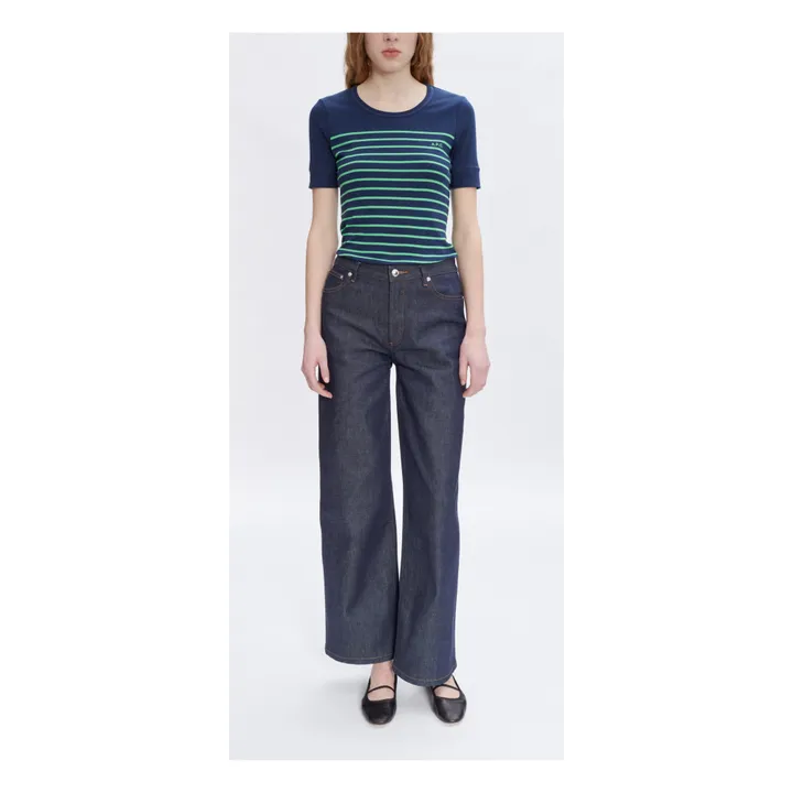A.P.C. T-shirt Alexandria Coton Bio | Bleu marine