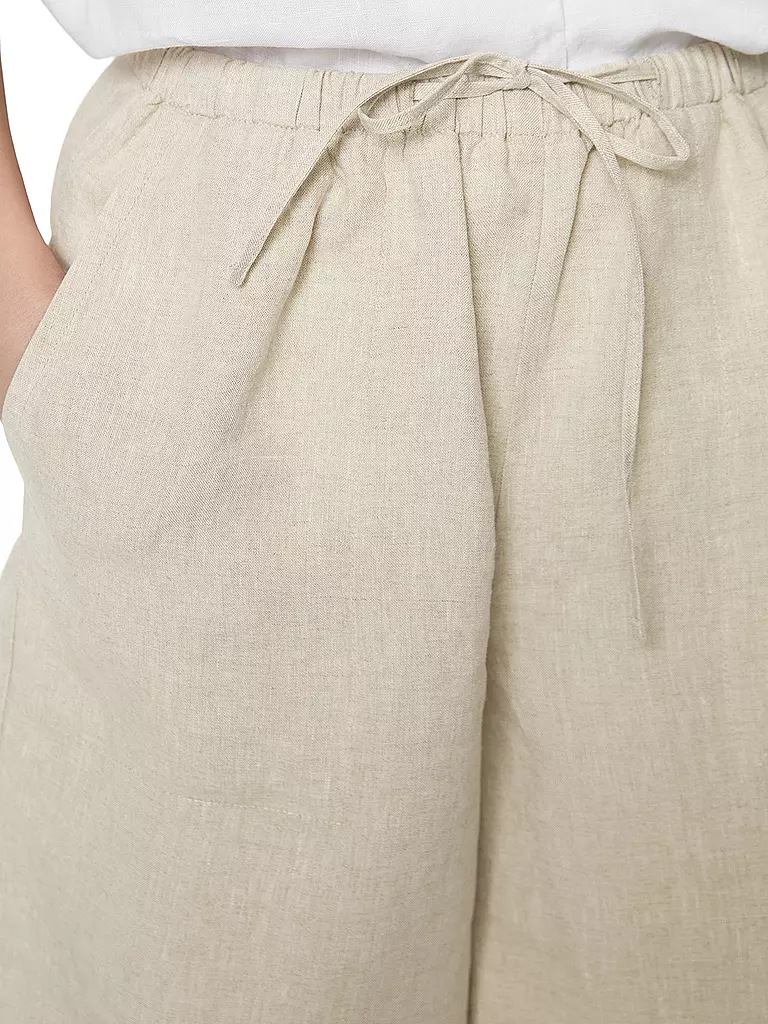 MARC O'POLO Leinenshorts  beige