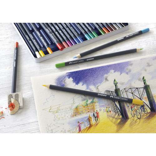 FABER-CASTELL Goldfaber Farbstifte im Metalletui