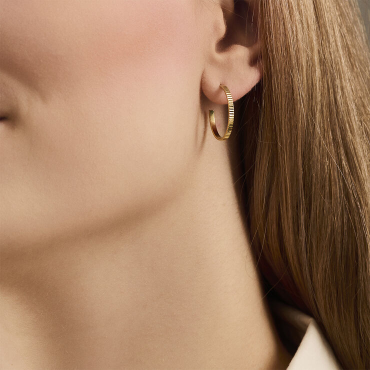 Pernille Corydon Jewellery Reflection Hoops size 20 mm Sølv