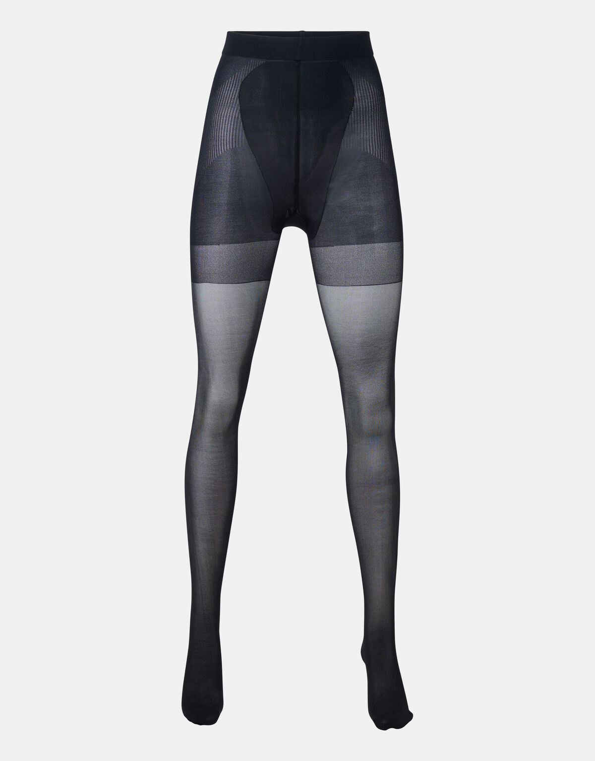 Basis Panty Zwart 40 Denier 2 Pack