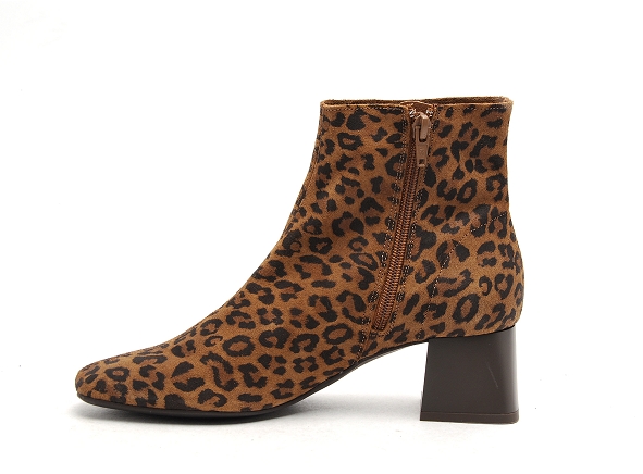 Fricote boots bottine talons femme 39532 leo noir
