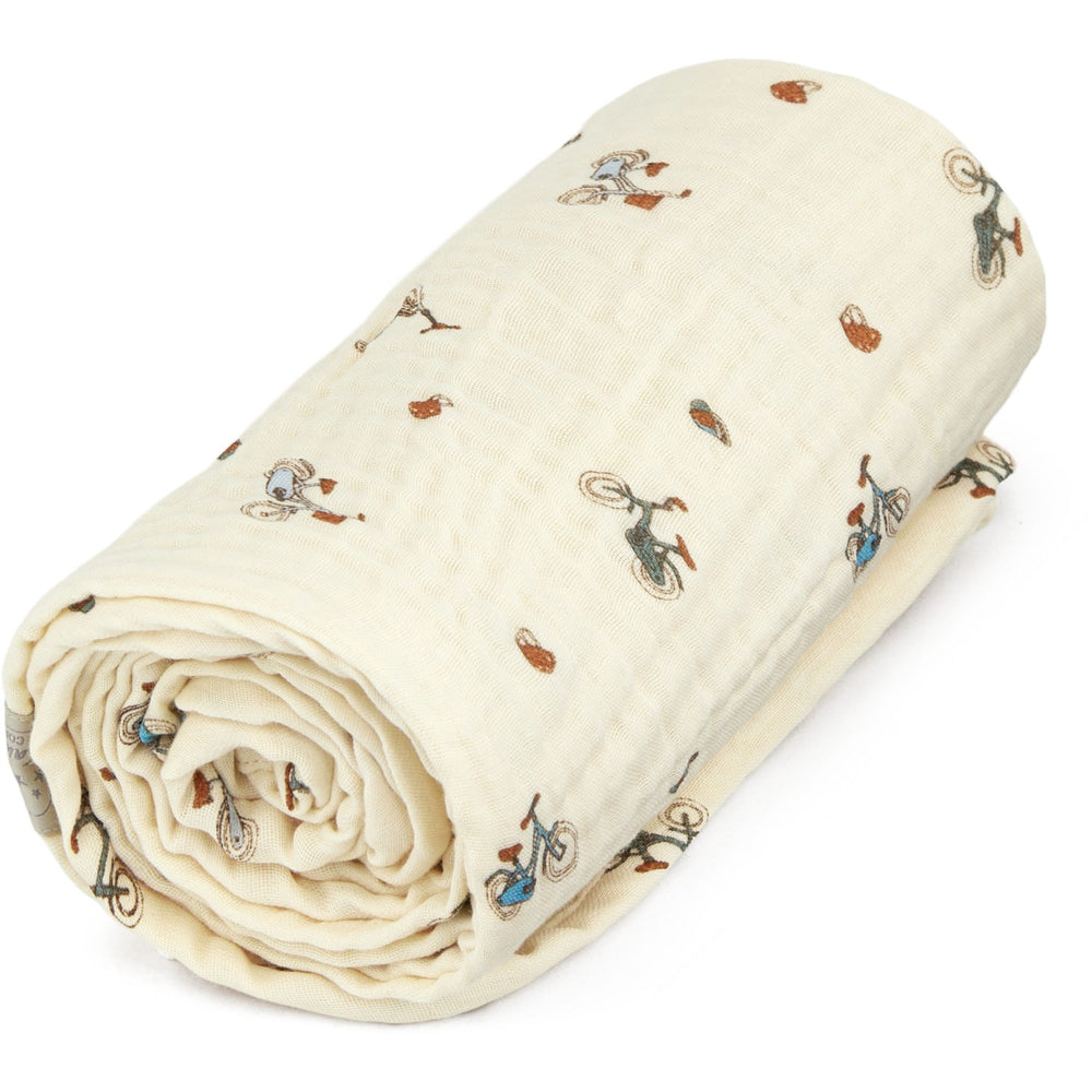 Køb Cam Cam Copenhagen Bicycles Muslin Baby Tæppe