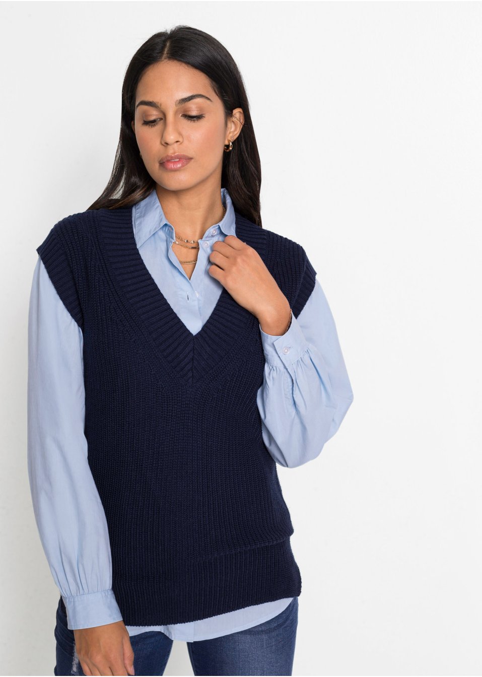 Pull sans manches