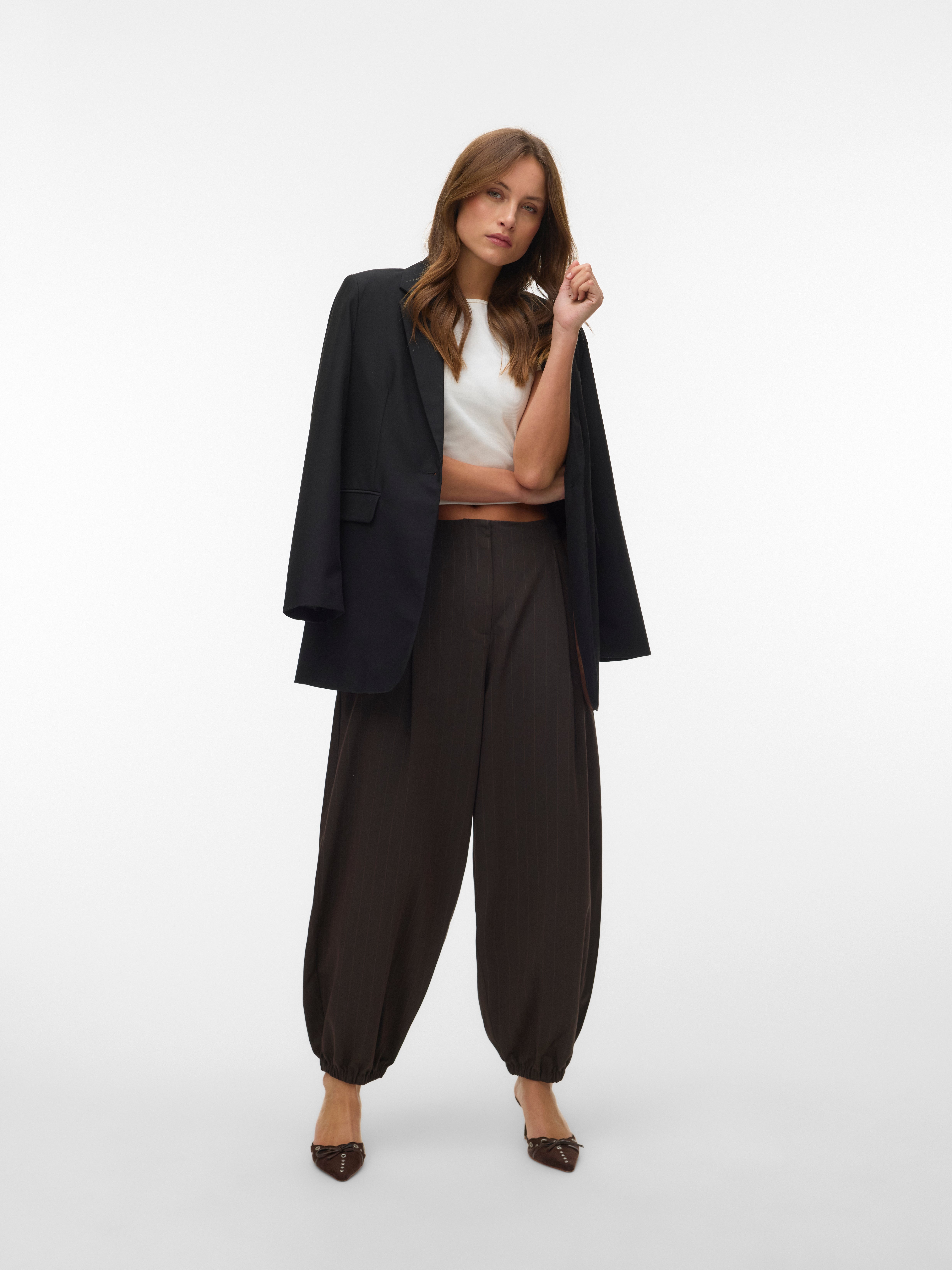 VMTEXAS Mid waist Broek