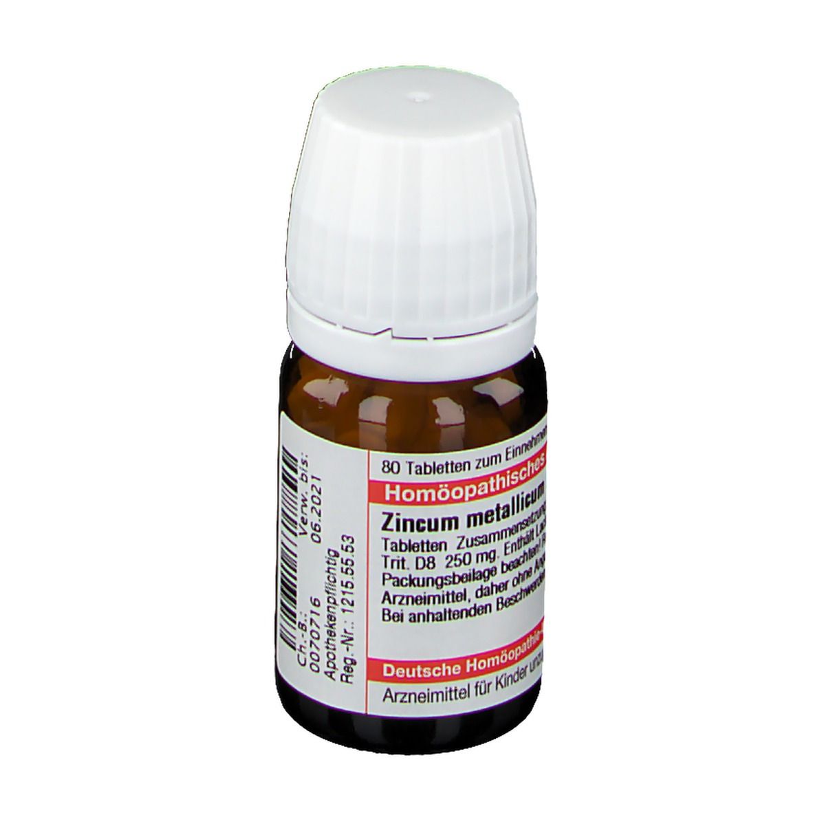 DHU Zincum Metallicum D8