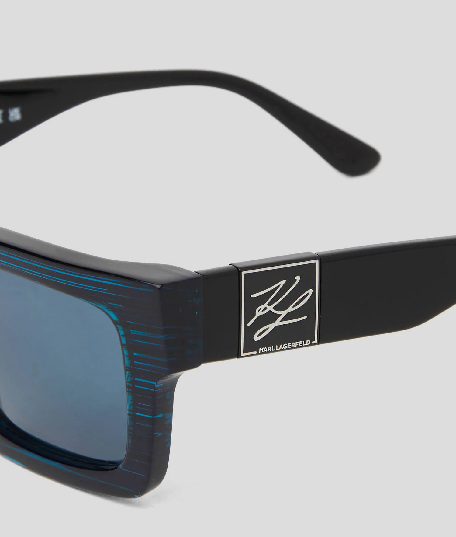 LUNETTES DE SOLEIL KARL AUTOGRAPH - Noir À Rayures