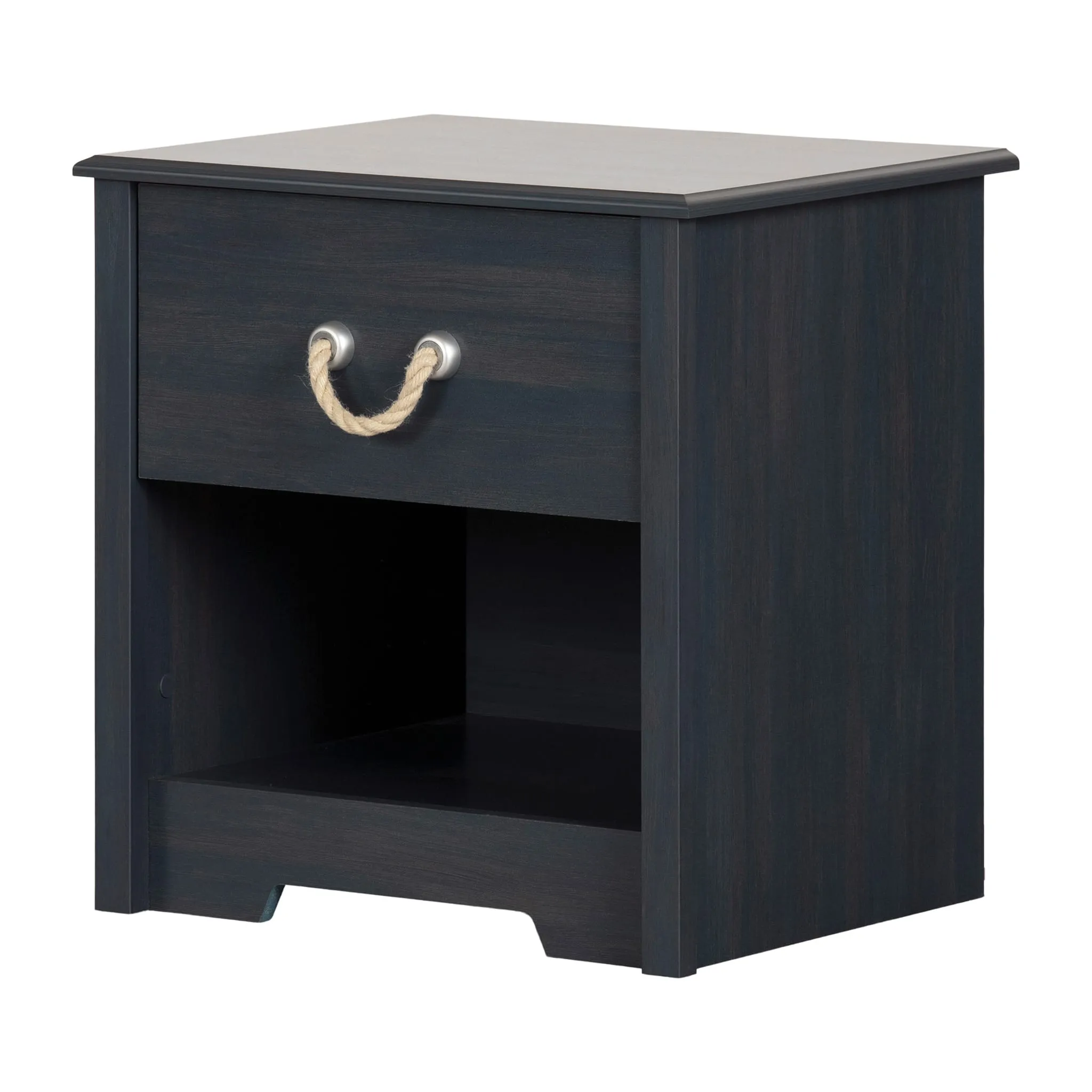 South Shore Table de Nuit 1 Tiroir - Aviron Myrtille