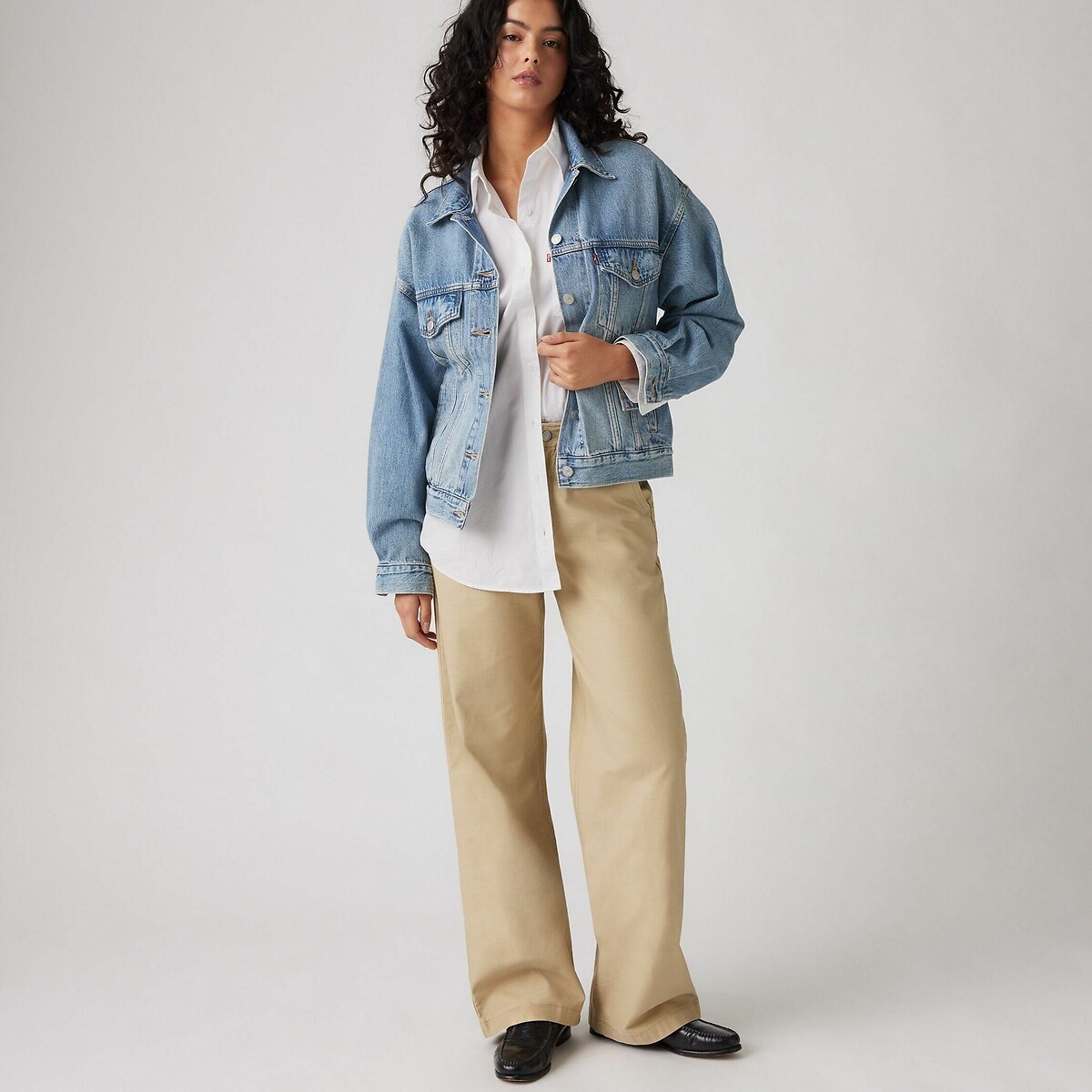 Calça reta Levi's anos 90