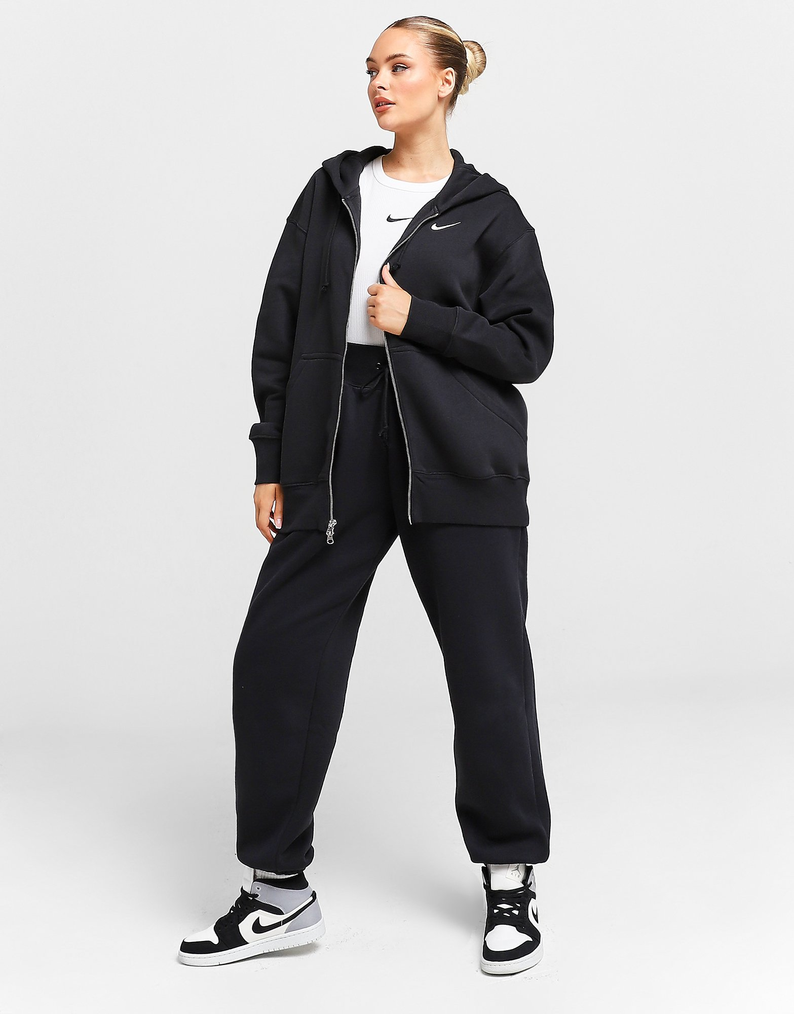 Nike Sweat à Capuche Phoenix Oversize Polaire Femme