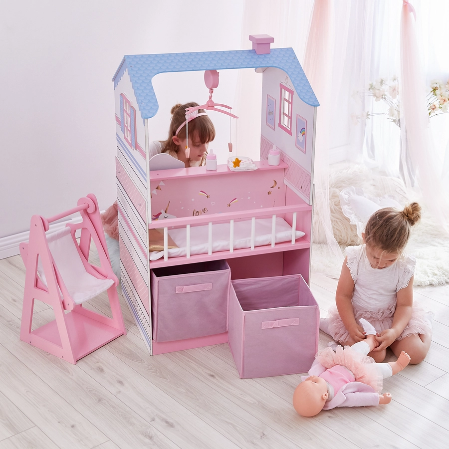 Teamson Kids Puppenwickelstation für Babypuppen