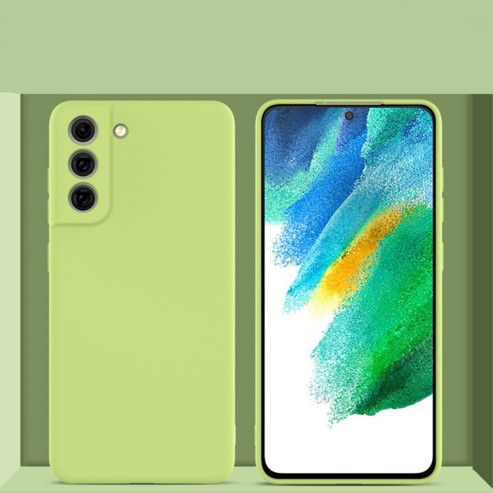 Samsung Galaxy S21 FE 5G Gummi Case Ultra Thin Hülle - Grün