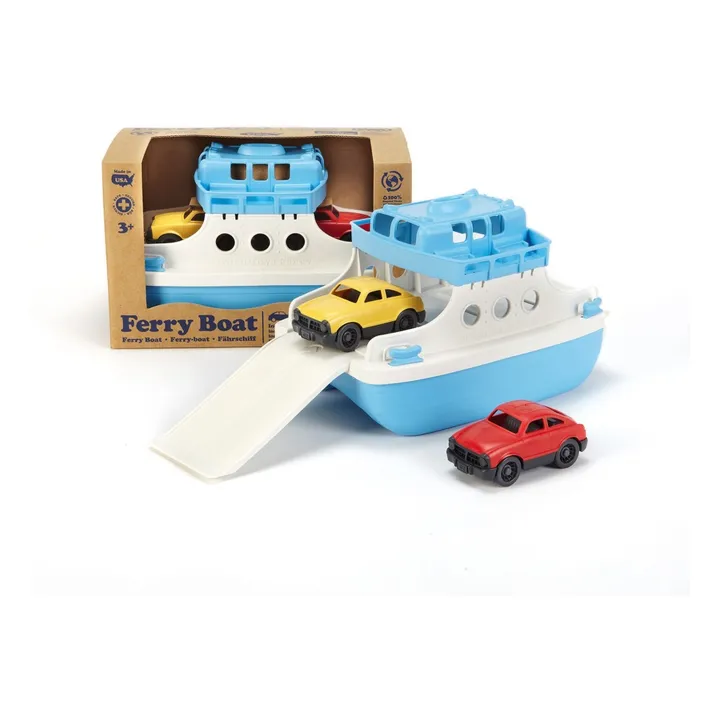 Green Toys Ferry et 2 mini voitures pour le bain