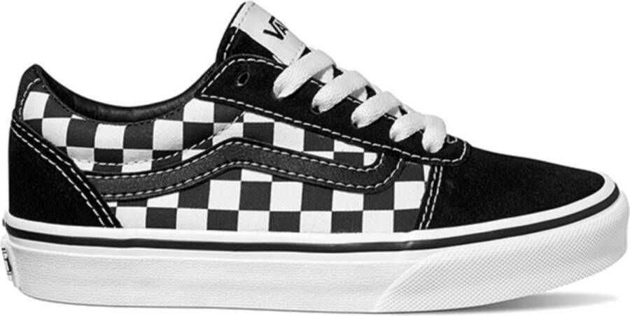 Vans TD Ward Slip On Checkered Sneakers Black True White