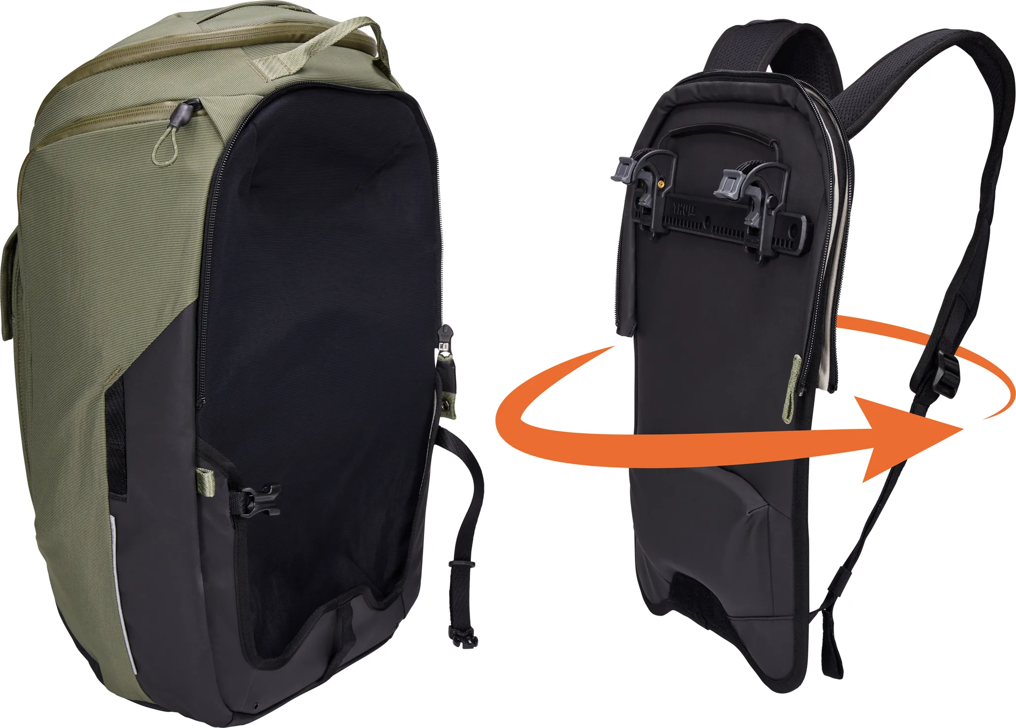 Thule Paramount Hybrid Pannier 26L Soft Green