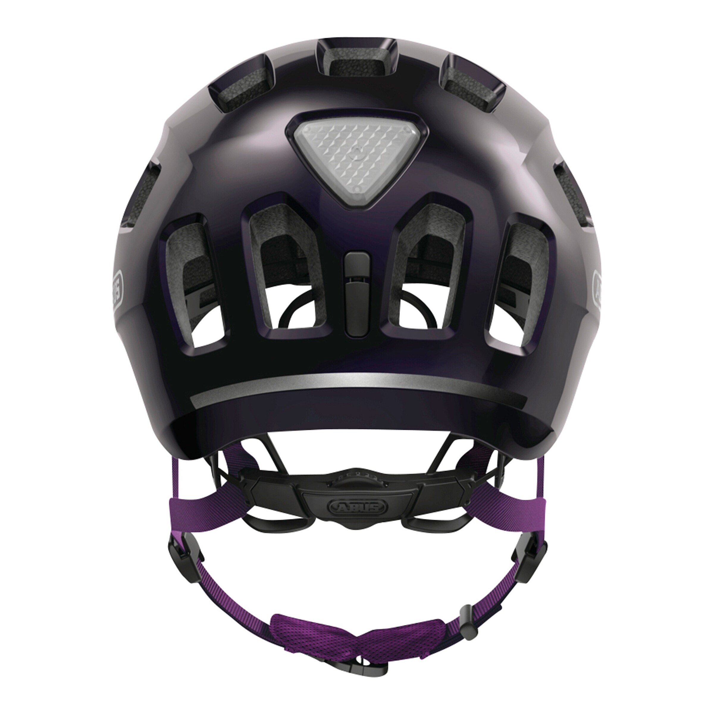 ABUS Fahrradhelm Youn-I 2.0 black violet
