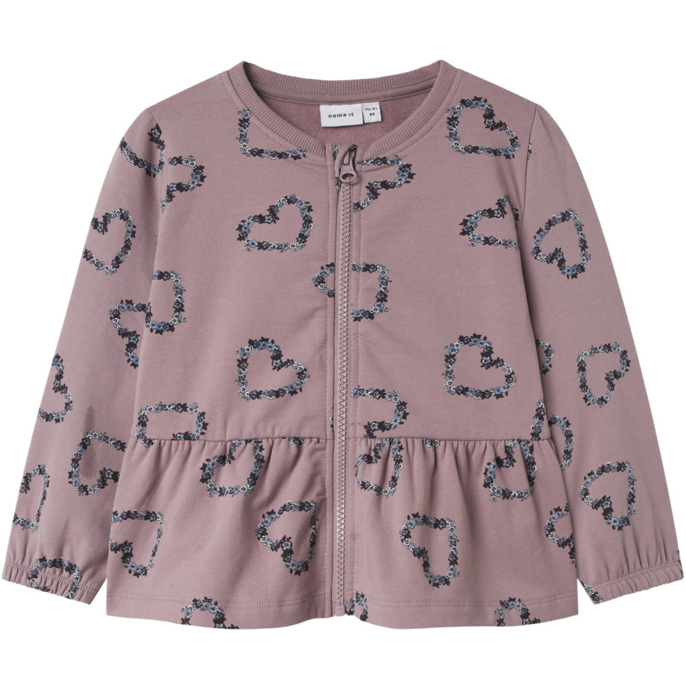 Køb Name It Toadstool Nmfolukria Ls Sweat Cardigan Bru
