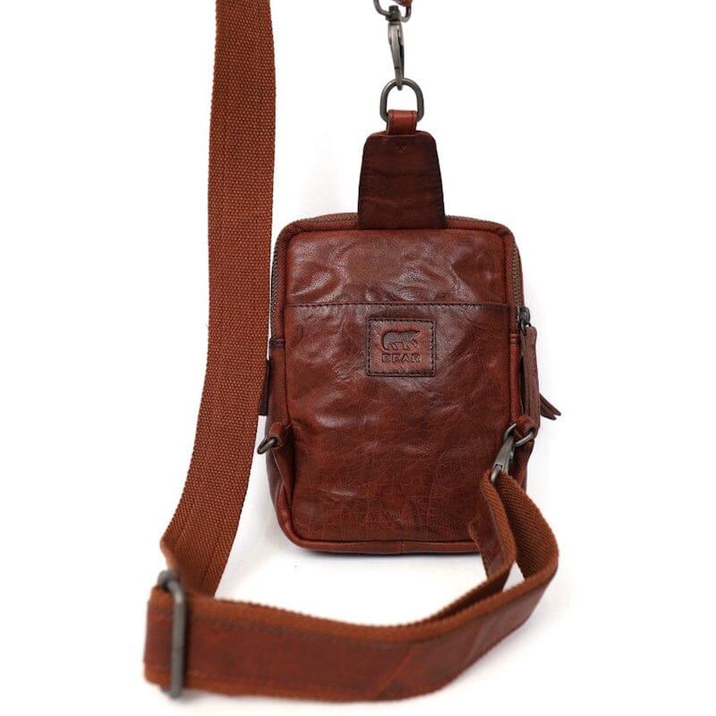 Bear Design Noah Crossbody- / Schpodertas Cognac