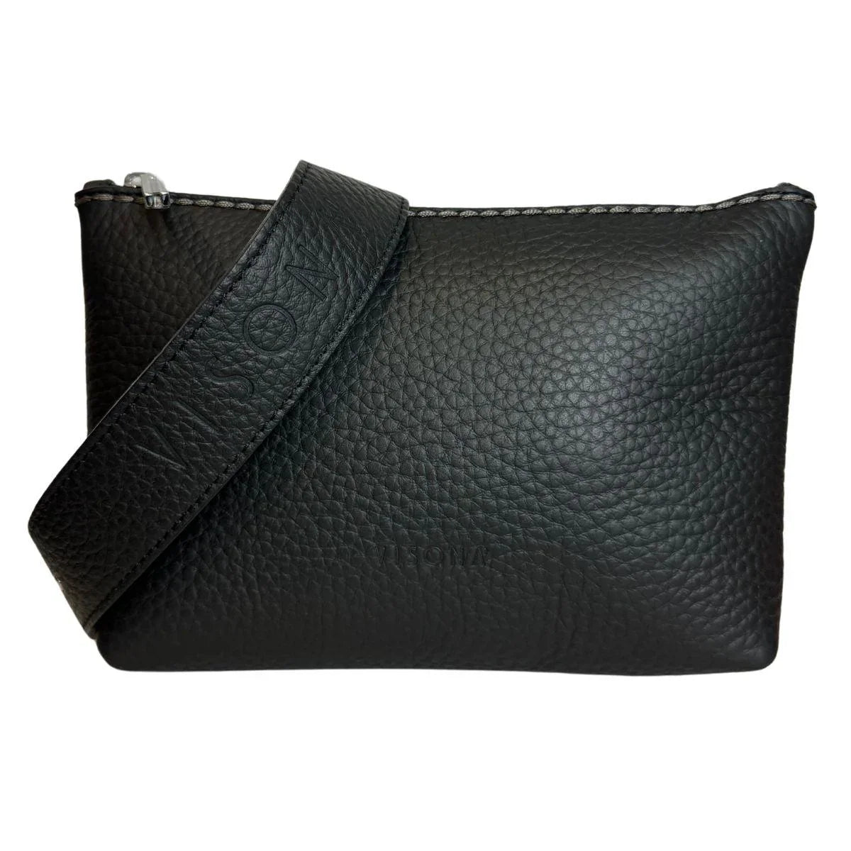 Plinio Visona | 24303 | Leren schoudertas