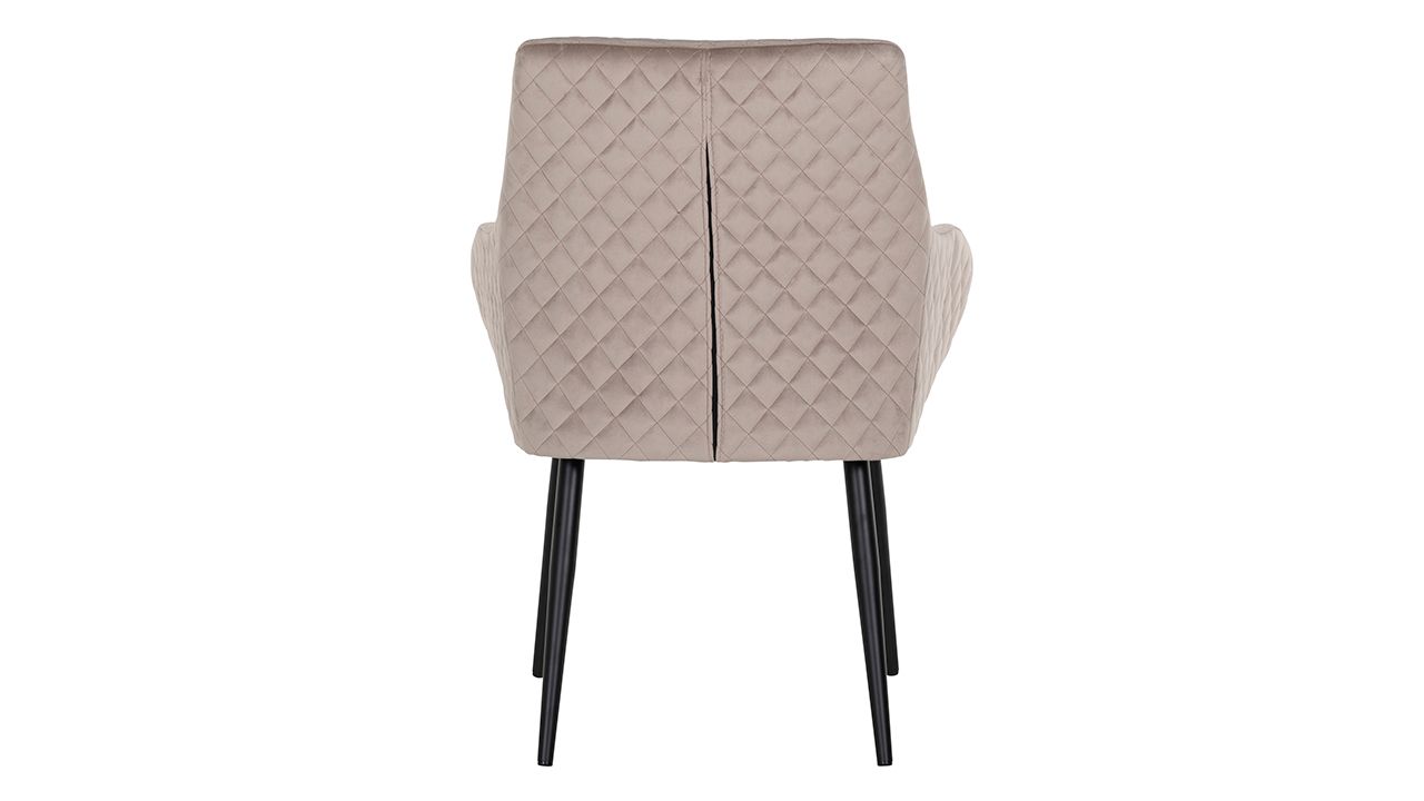 Eetstoel Chrissy khaki S4461B65 x D66 x H87 cm