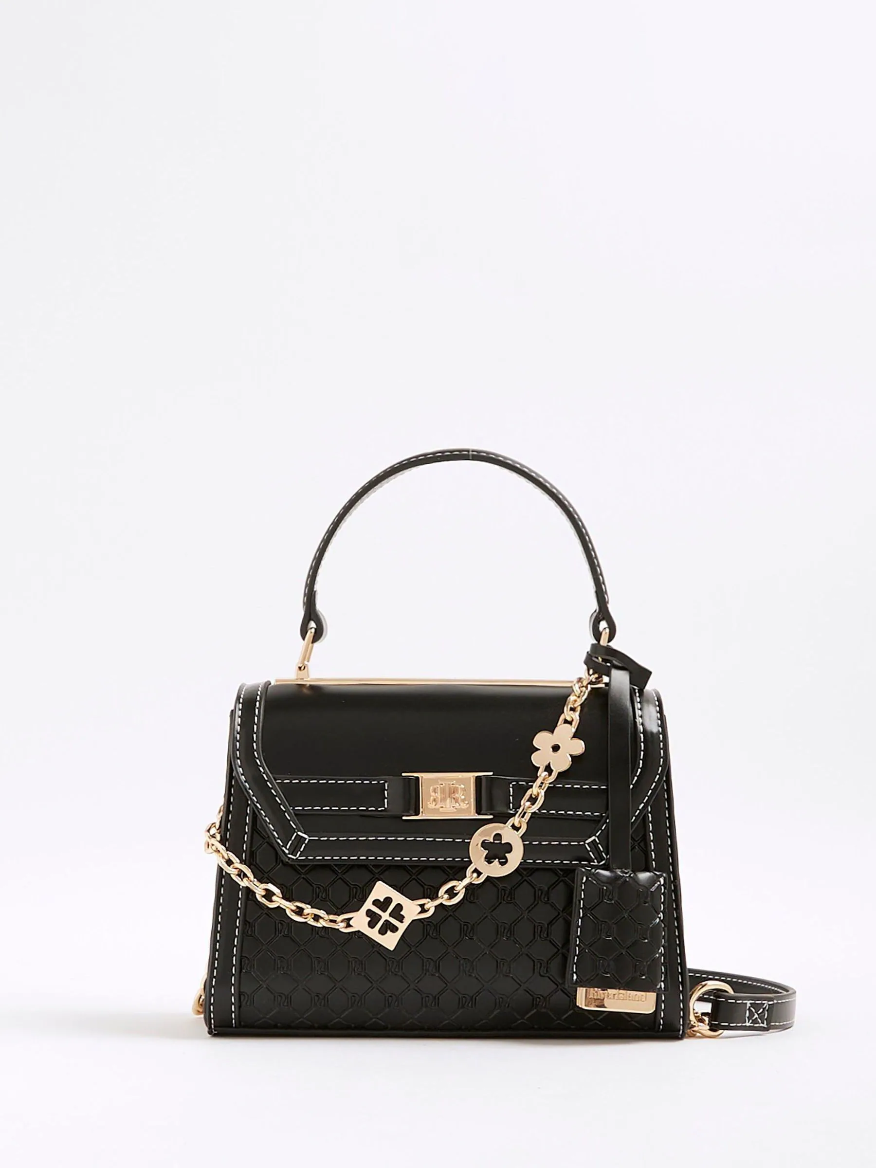 River Island - Mini-crossbody tote bag