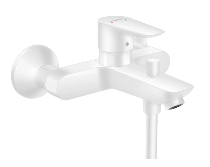 Hansgrohe Talis E opbouw badmengkraan wit mat