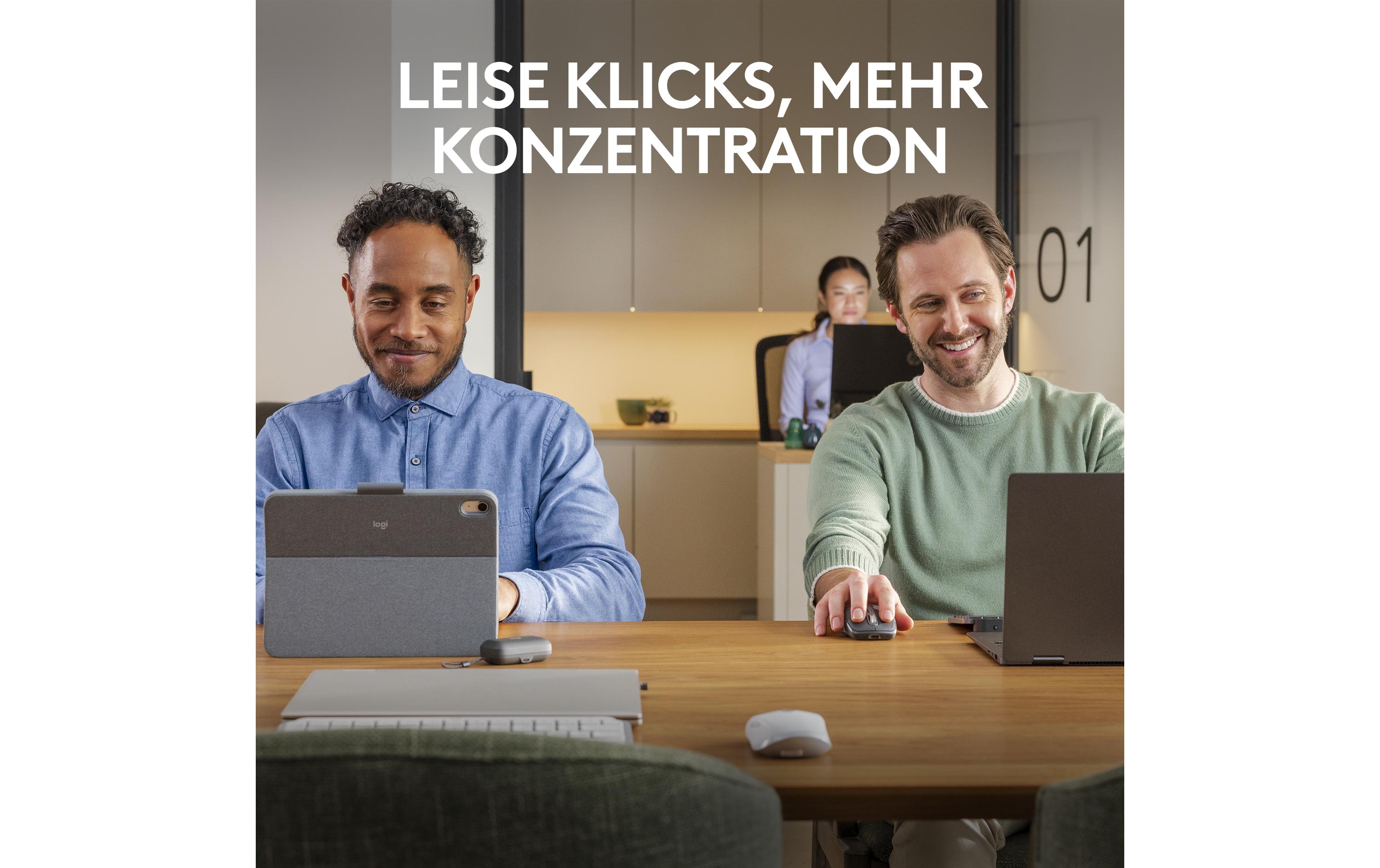 Mobile Maus MX Anywhere 3s GraphiteKompakte kabellose Performance-Maus mit 8K DPI-Sensor